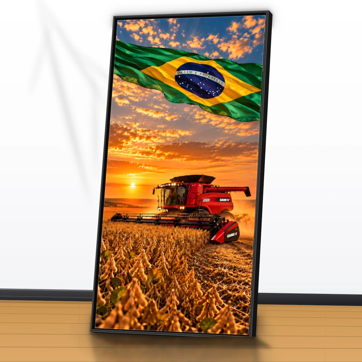 Quadro Sala Escritório Agro Bandeira