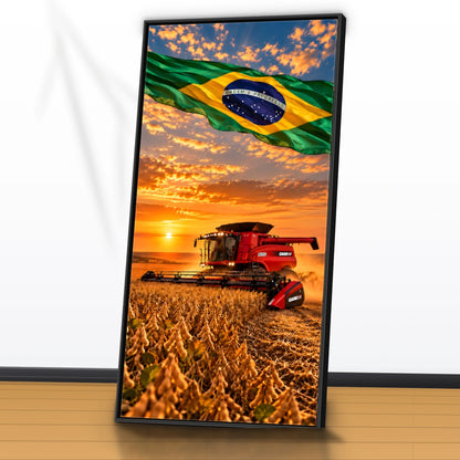 Quadro Sala Escritório Agro Bandeira