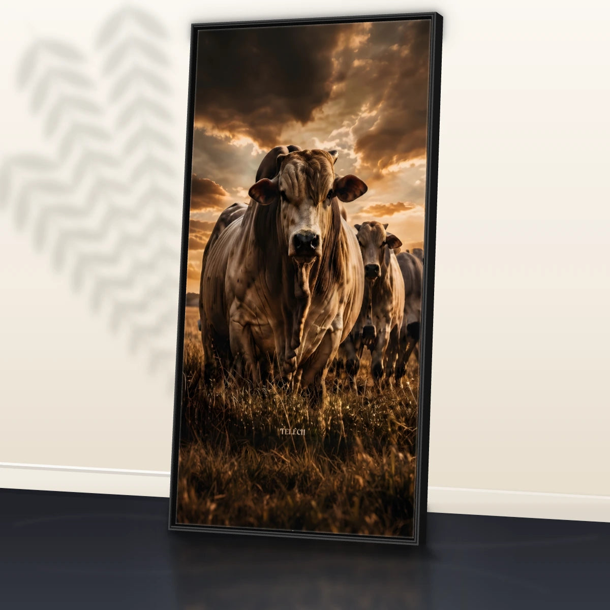 Quadro Sala Bois no Pôr do Sol